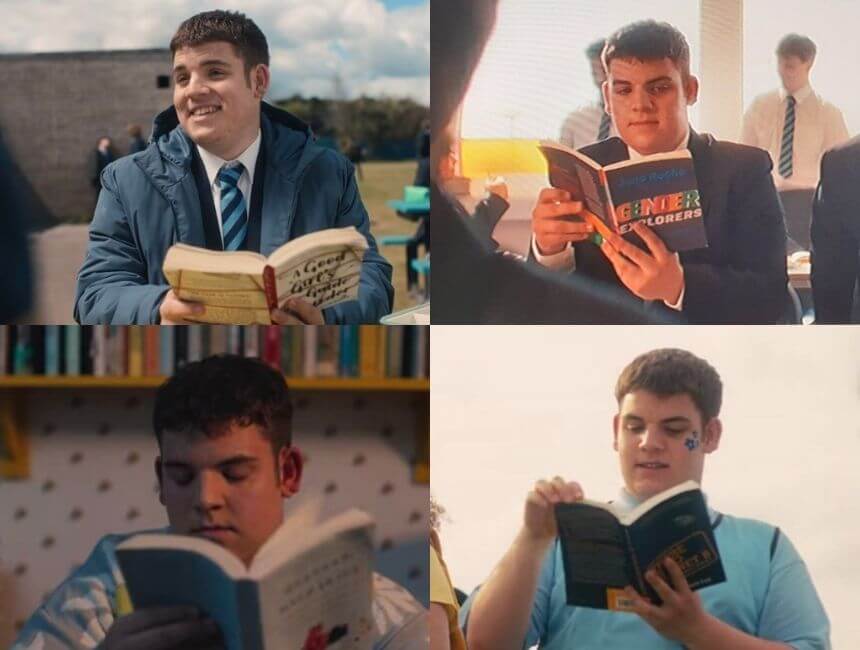 Hearstopper Netflix: Los libros que leía Isaac en la serie.